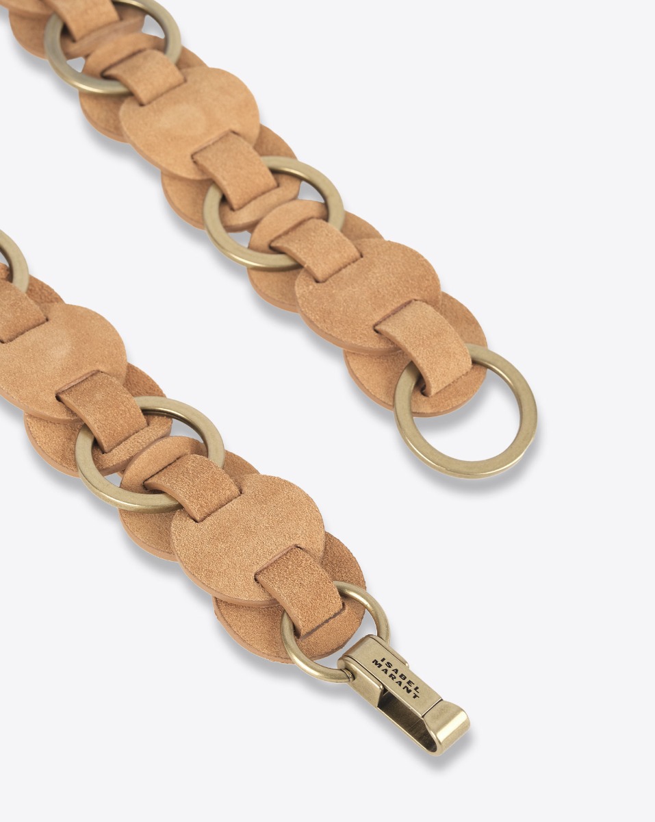 Isabel Marant Ceinture Lota – Cognac