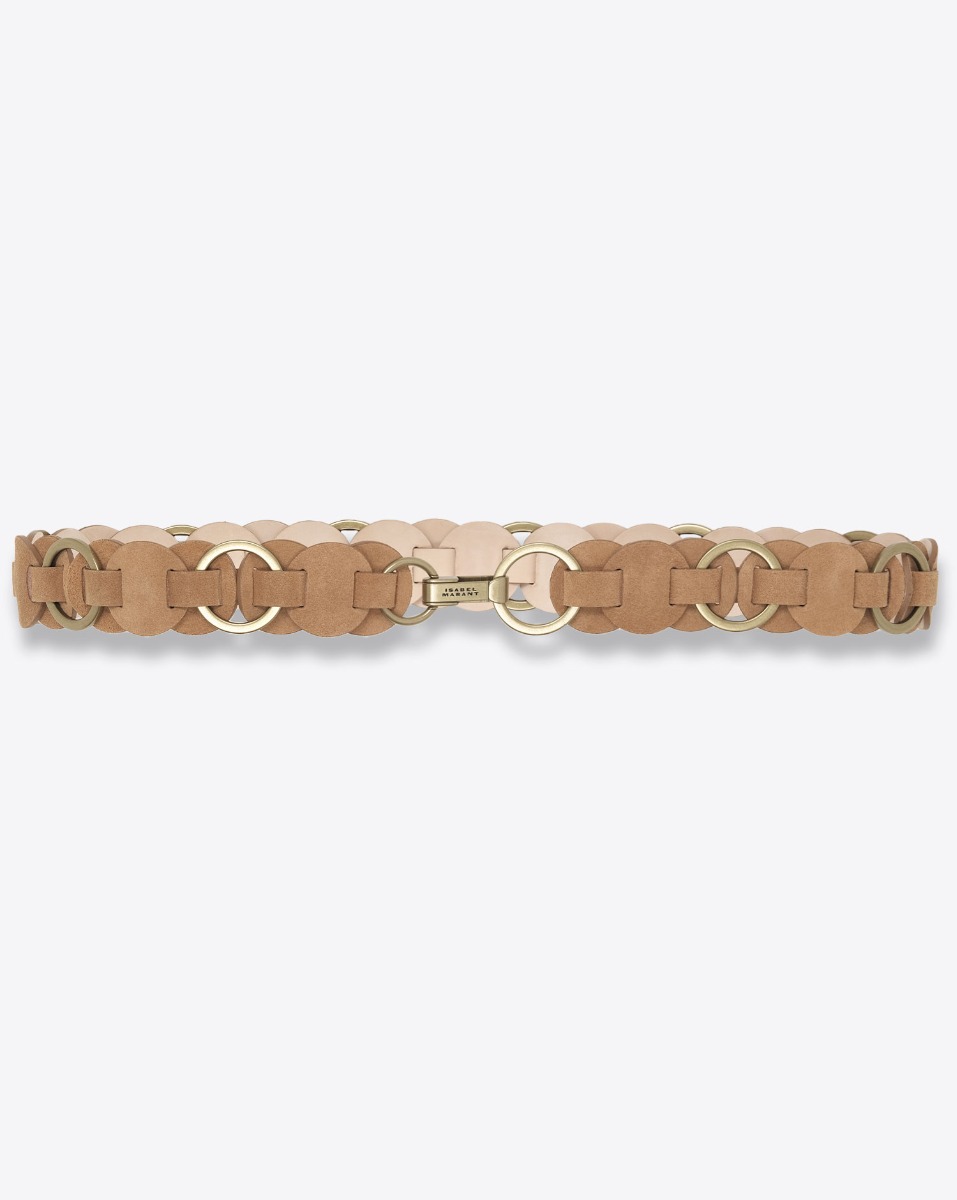 Isabel Marant Ceinture Lota – Cognac