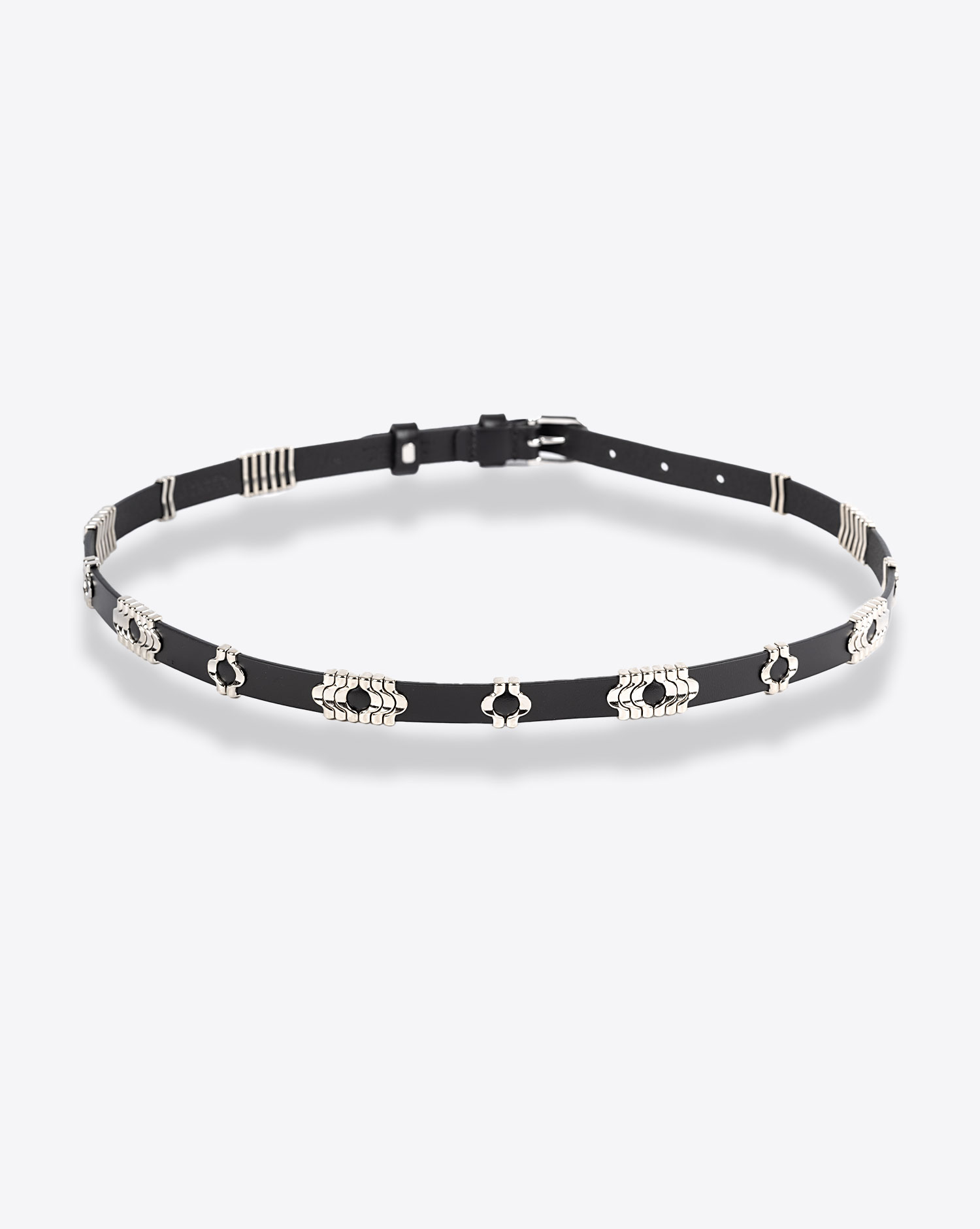 Isabel Marant Ceinture Odena – Noir Argent
