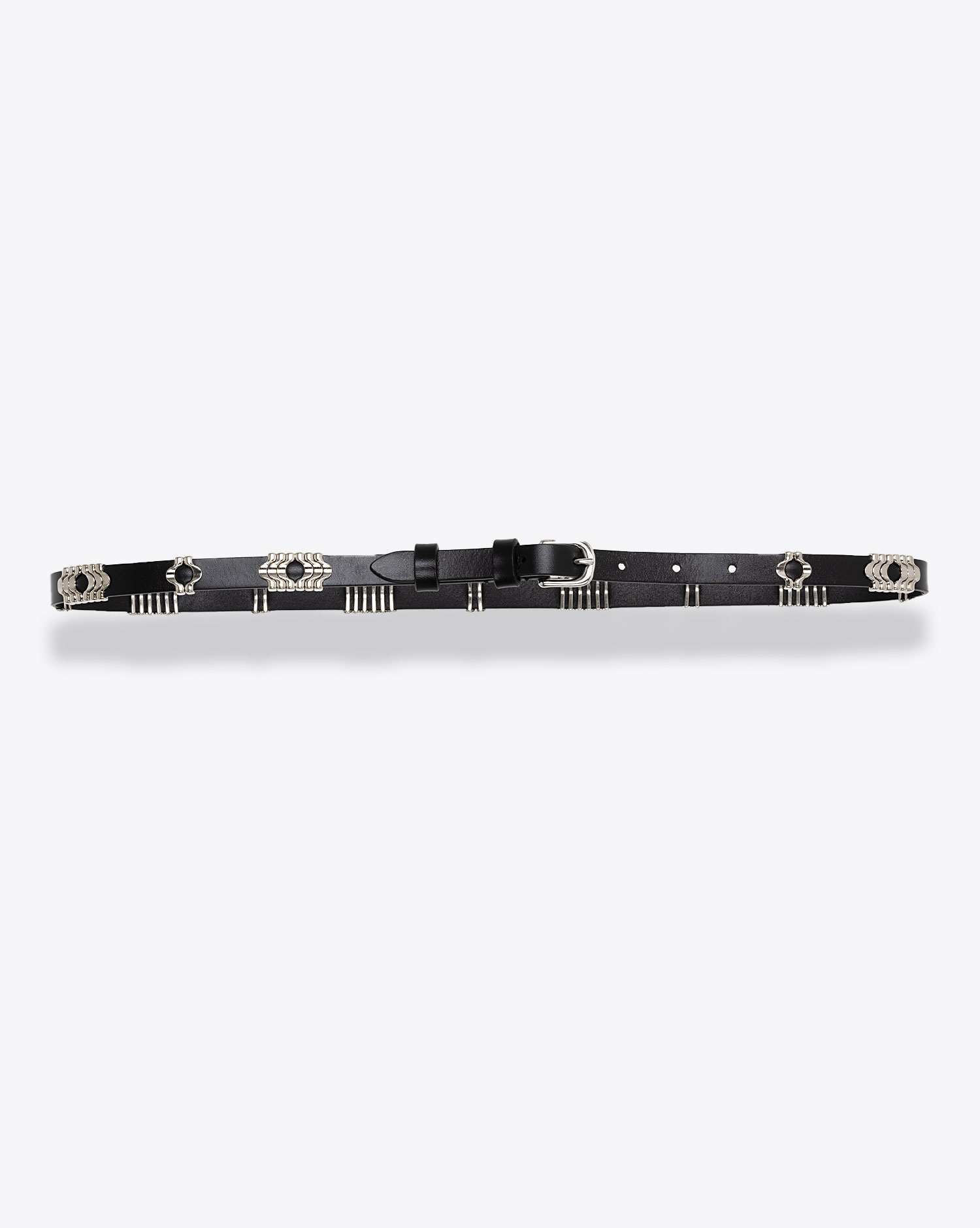 Isabel Marant Ceinture Odena – Noir Argent