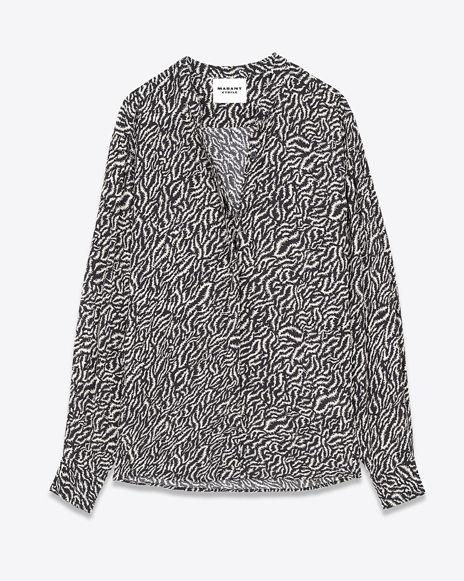 Isabel Marant Etoile Chemise Catchell – Ecru Noir
