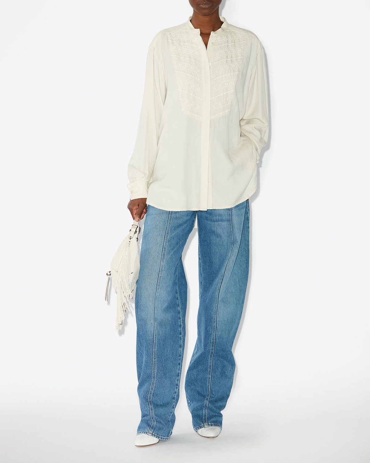 Isabel Marant Etoile Chemise Britten – Ecru