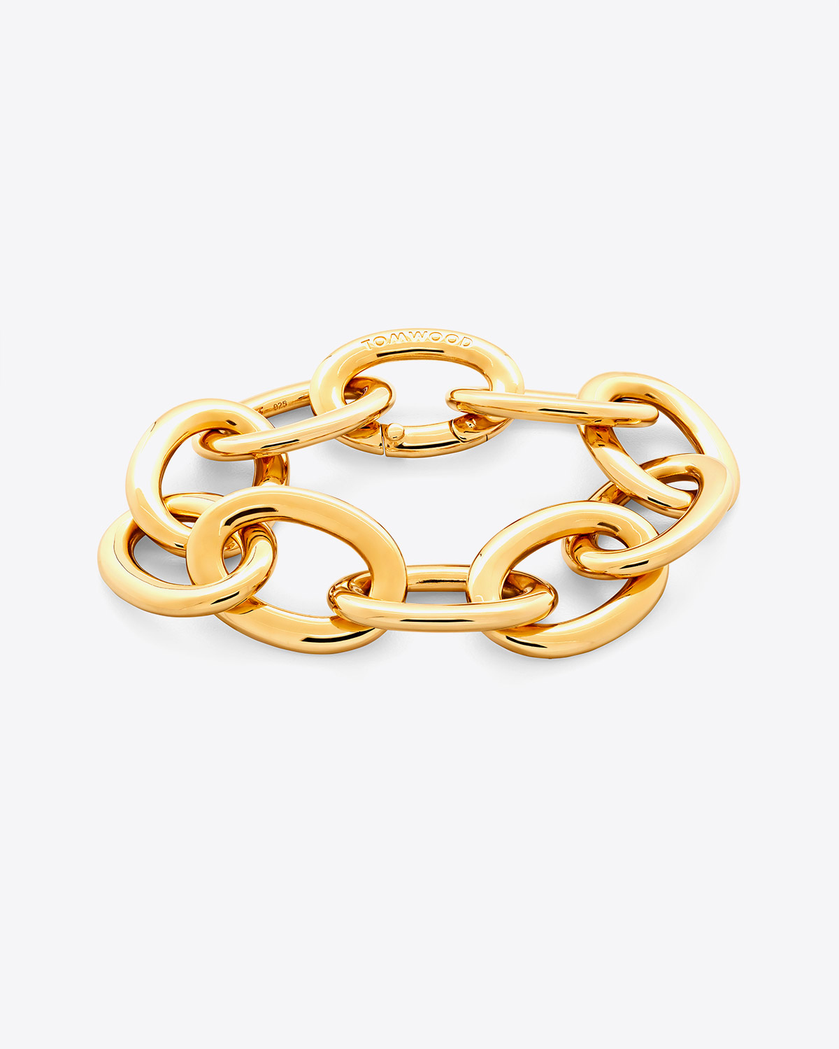 Tom Wood Bracelet chunky link - gold