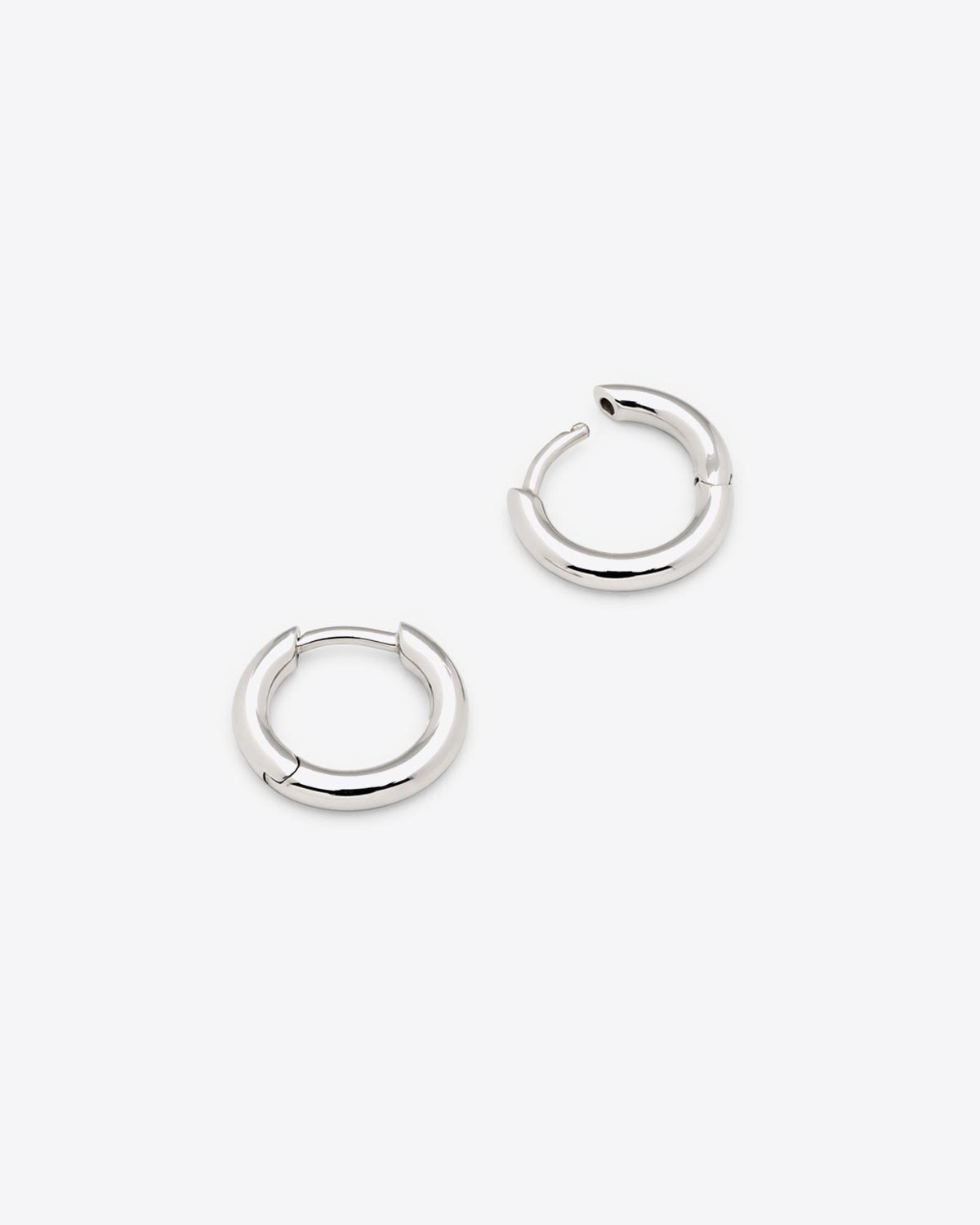 Tom Wood Classic Hoop Small - Silver 