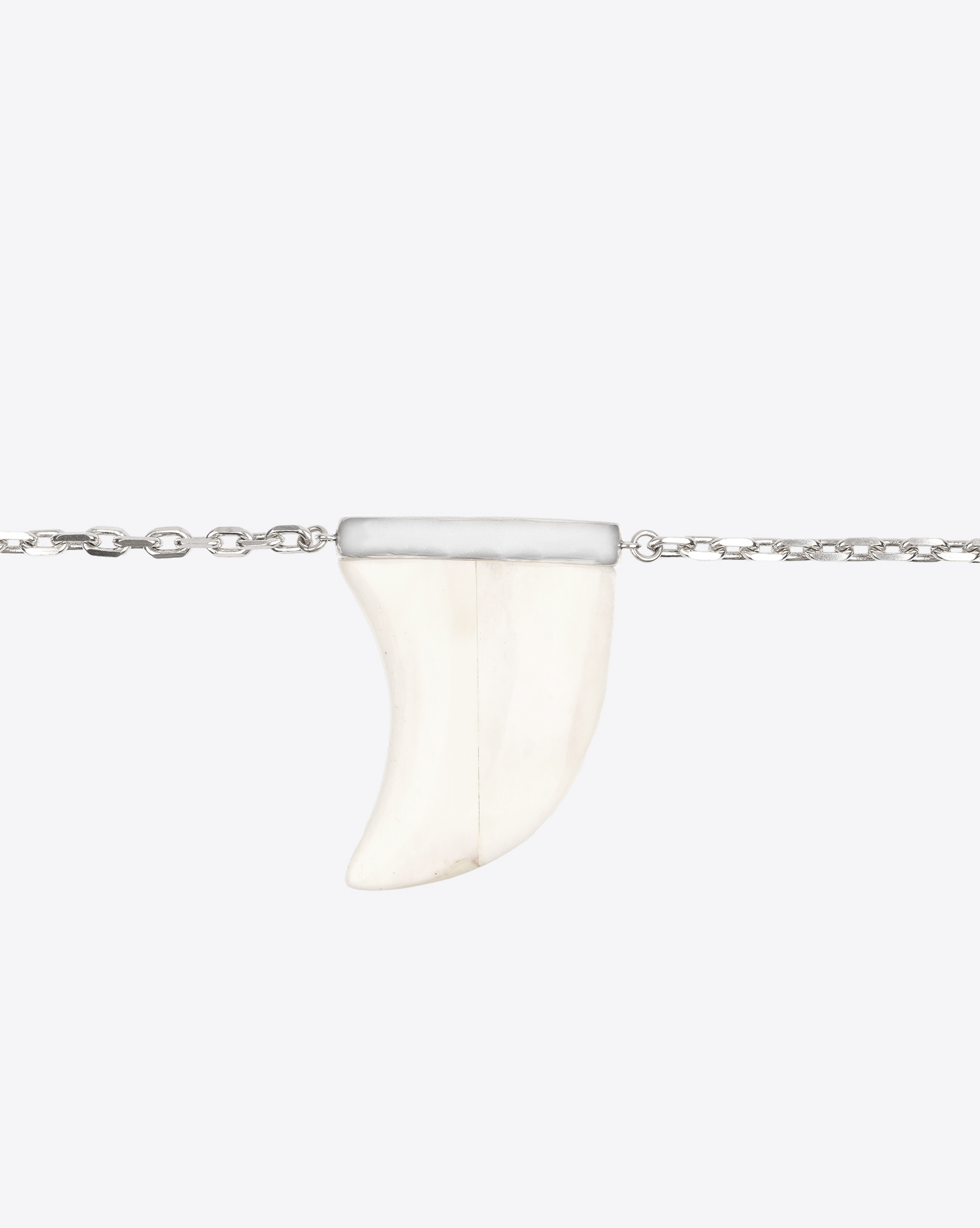 Isabel Marant Collier Ellen – Os et Métal Argenté