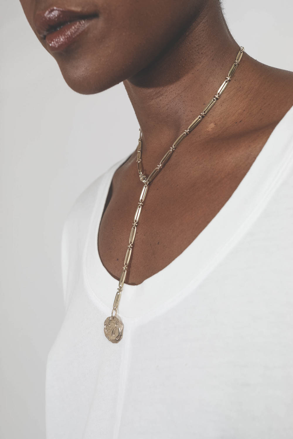 Pascale Monvoisin Initiale N°2 Collier - Or Jaune et
Diamants