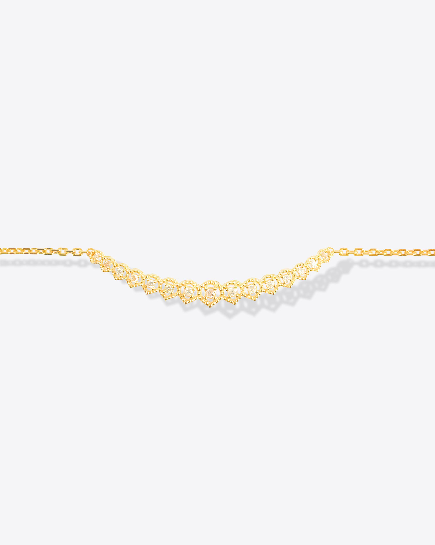 De Jaegher Earcuff Indiana – Or Blanc et Diamants