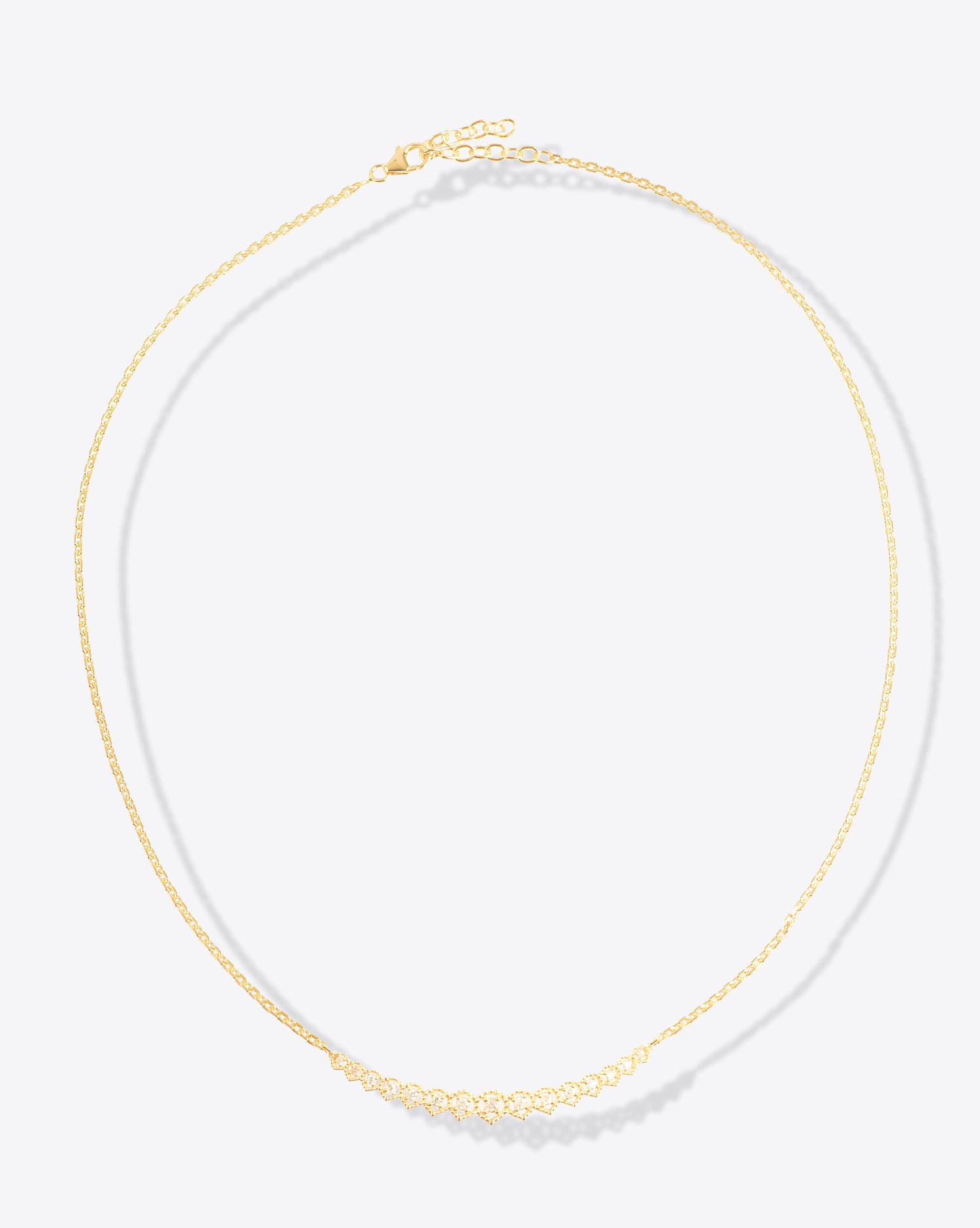 De Jaegher Earcuff Indiana – Or Blanc et Diamants