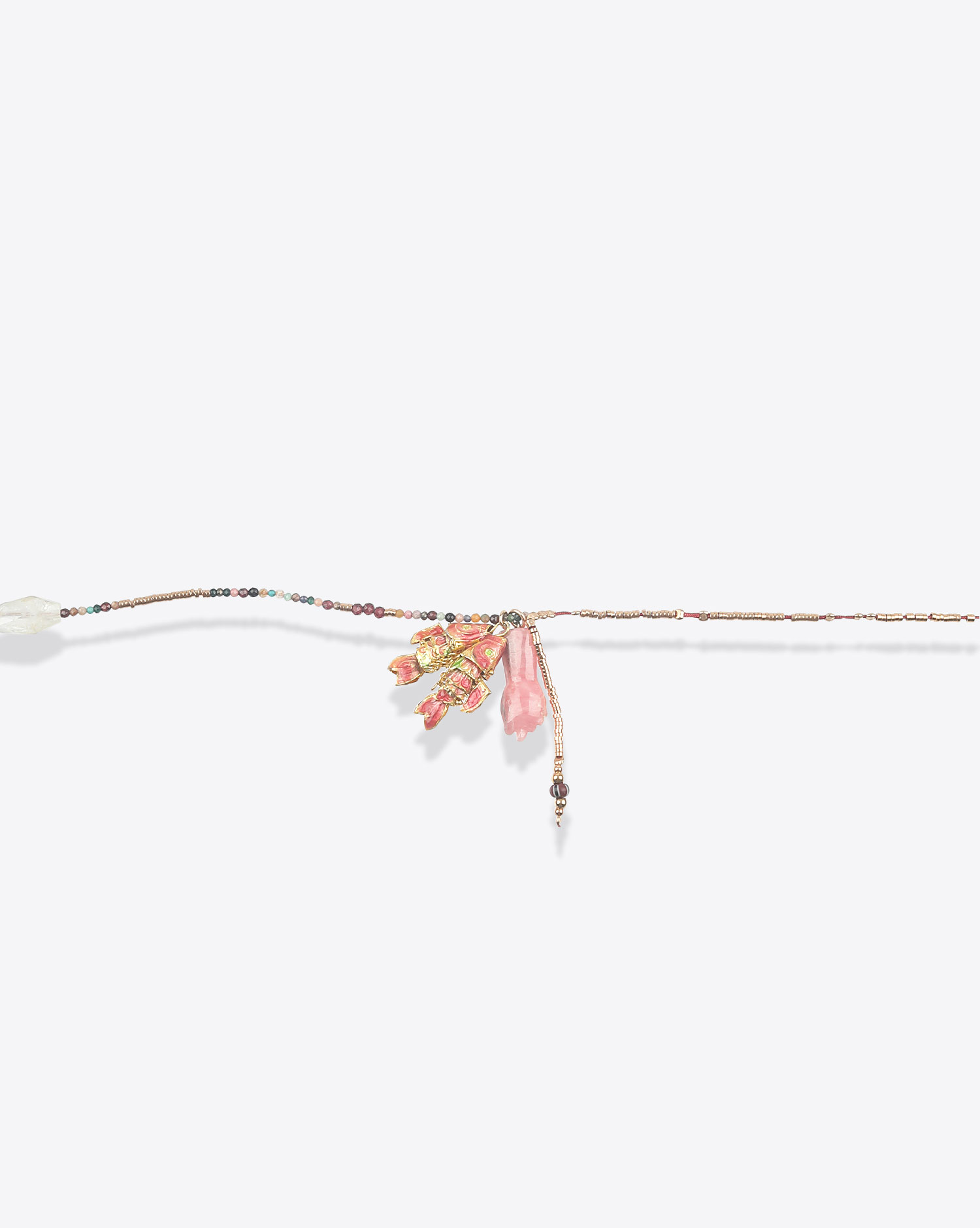 Gachon Pothier Collier Onyx Poissons double