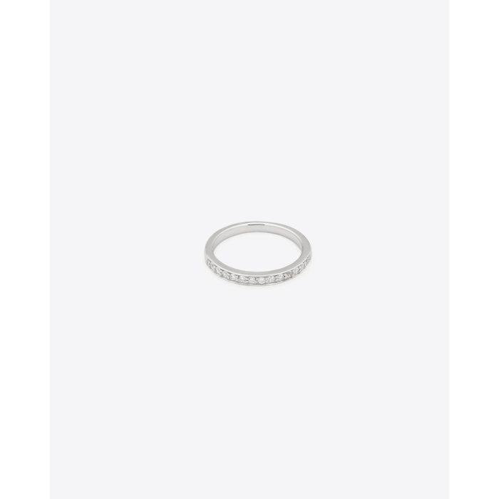 Tom Wood O Ring Zirconia Silver - Bague de phalange