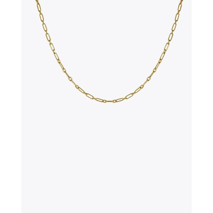 Chaine en or jaune 9 carats 70 cm Feidt Paris. 
