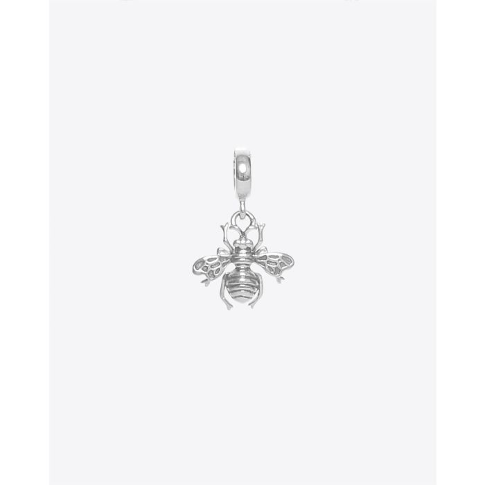 Tom Wood Bee Charm - Silver  