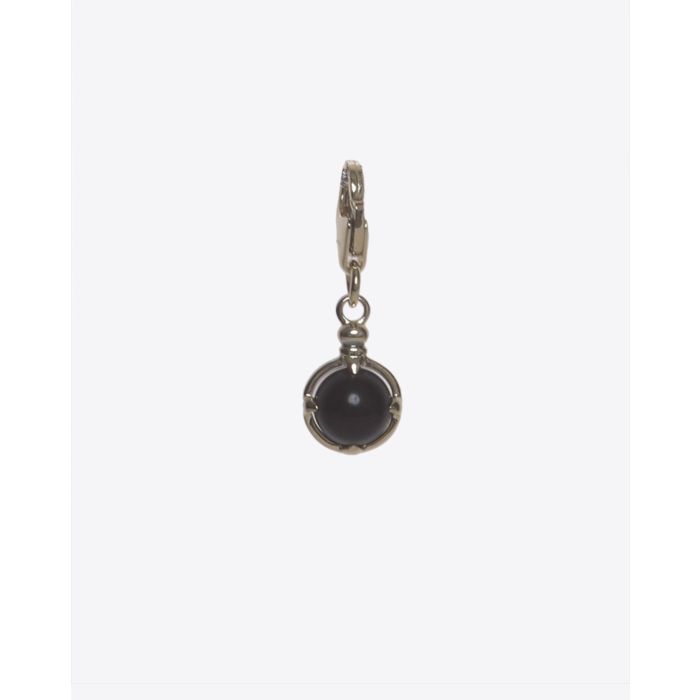 Tom Wood Snowball Onyx Charm - Gold  