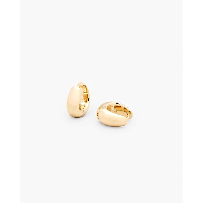 Tom Wood Ice Hoops Small - Gold   
