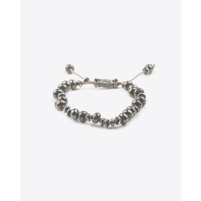 Bracelet Pépites Pyrites Et Argent M.Cohen. 