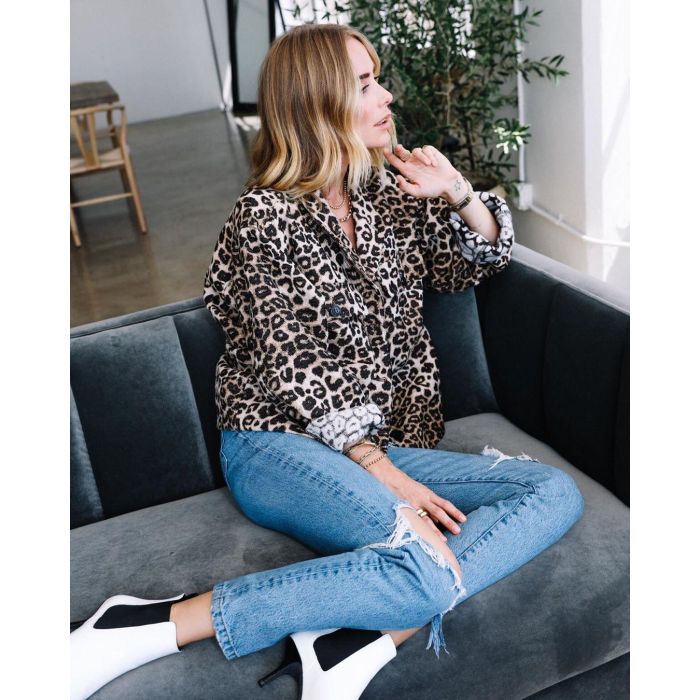 Anine Bing Brenda Jeans - Mid Blue  