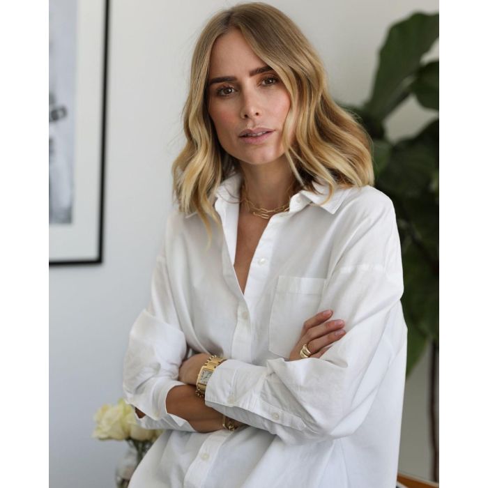 Anine Bing Mika Shirt - White   