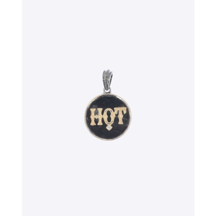 De Jaegher Pendentif Hot - Or Jaune - Argent & Diamants Blancs  