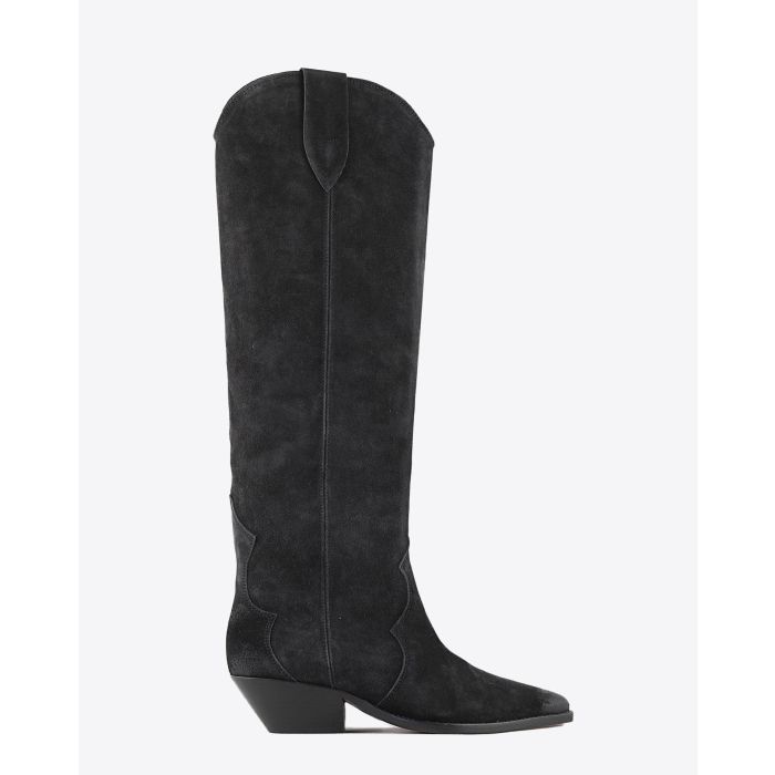 Isabel Marant Chaussures Botte DENVEE - Faded Black H20  