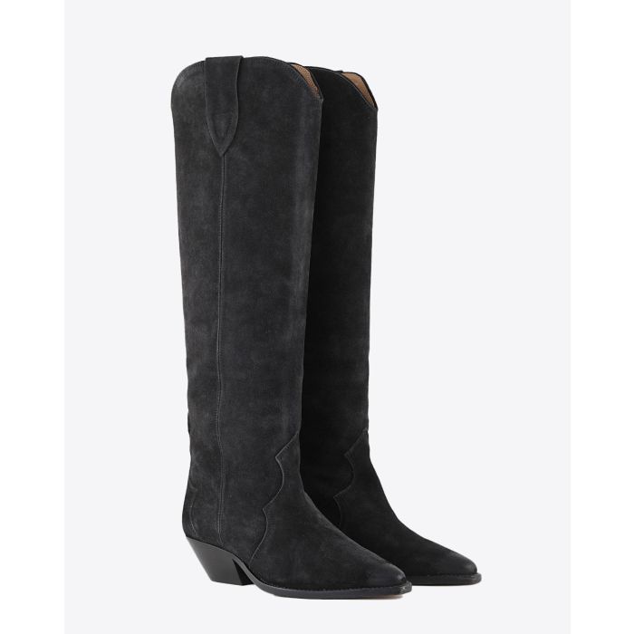 Isabel Marant Chaussures Botte DENVEE - Faded Black H20  