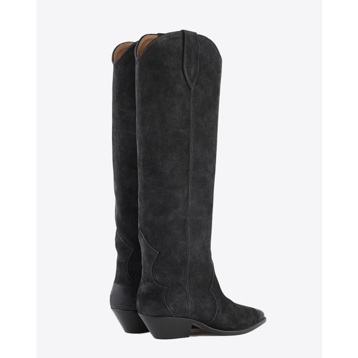 Isabel Marant Chaussures Botte DENVEE - Faded Black H20  
