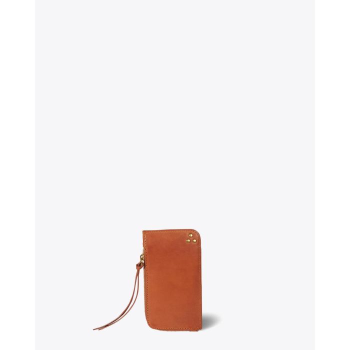 Jérôme Dreyfuss Accessoires Collection Porte Cartes Clyde Vachette Gold  