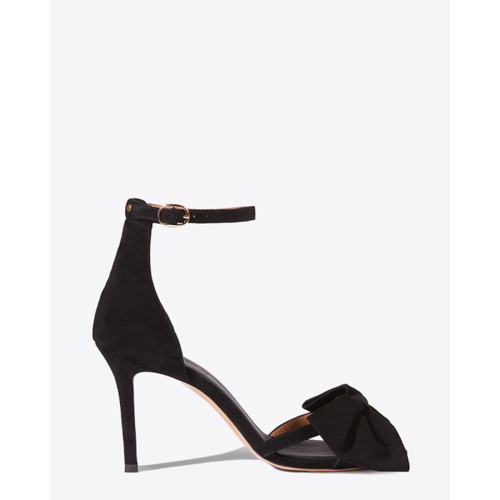 Jérôme Dreyfuss Chaussures Collection Sandales Isabelle Velvet Goatskin Noir  