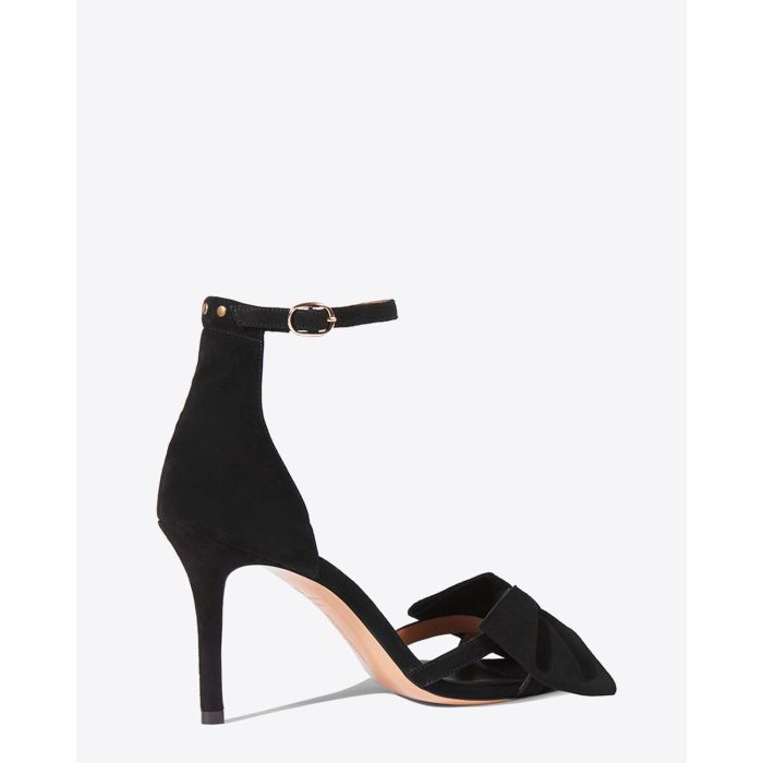 Jérôme Dreyfuss Chaussures Collection Sandales Isabelle Velvet Goatskin Noir  