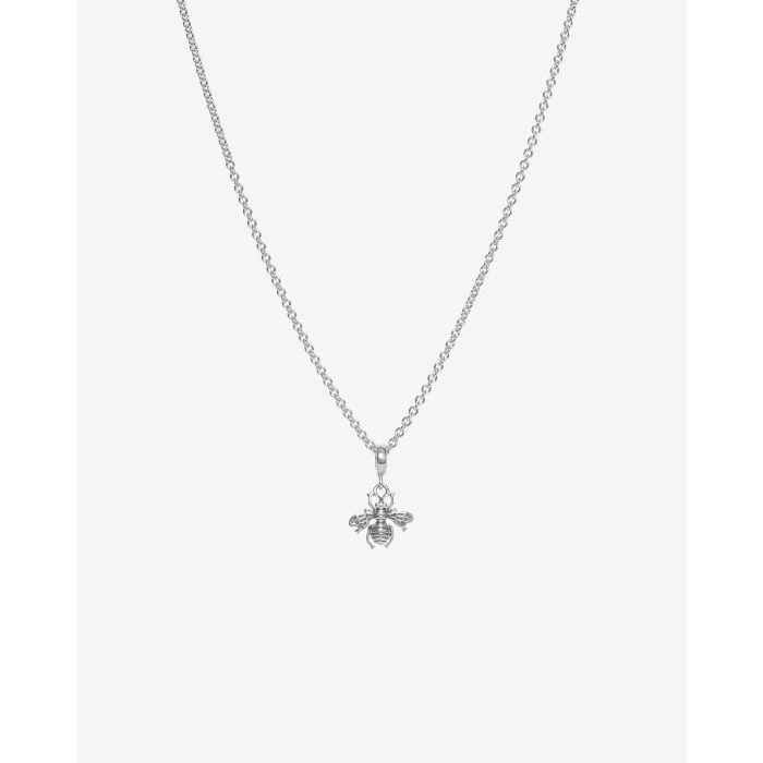 Tom Wood Bee Charm - Silver  