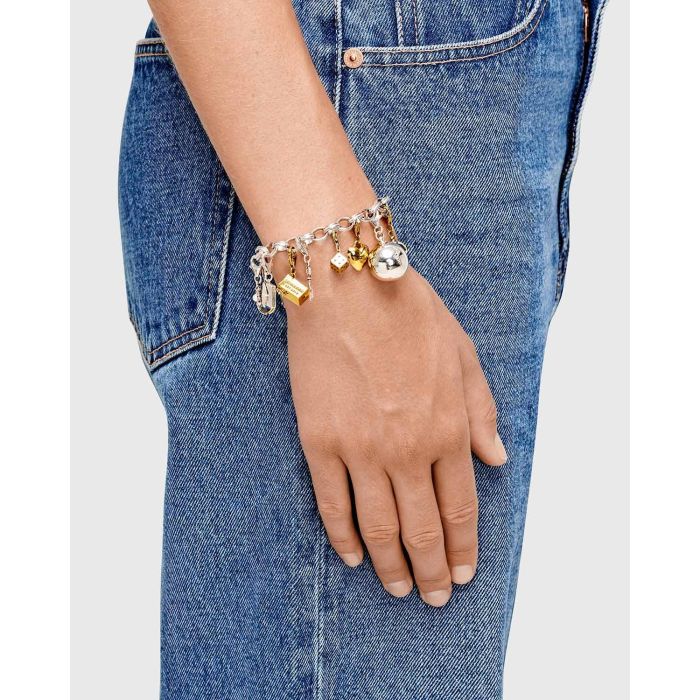Tom Wood Charm Bracelet - Silver  