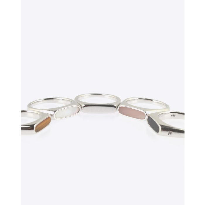 Tom Wood Mario Ring White MOP  