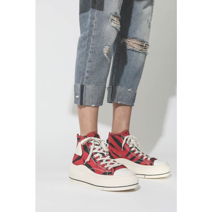 Sneakers plateforme High Top R13 Denim