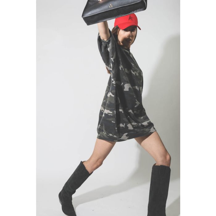 Ragdoll LA Super Oversized Sweatshirt - Camo Army