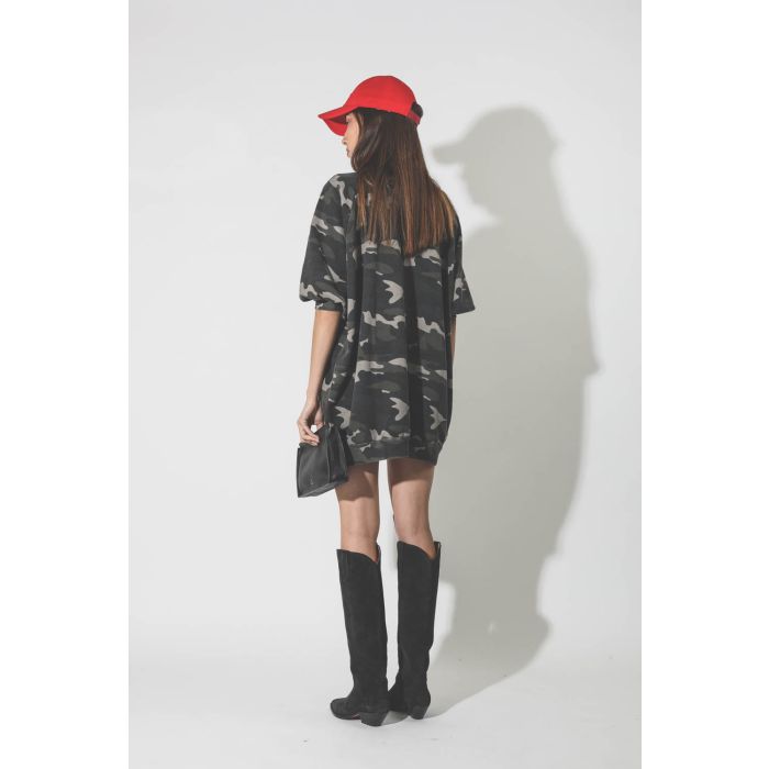 Ragdoll LA Super Oversized Sweatshirt - Camo Army