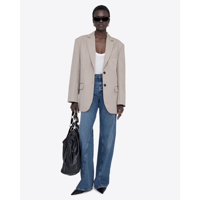 Anine Bing Blazer Quinn taupe