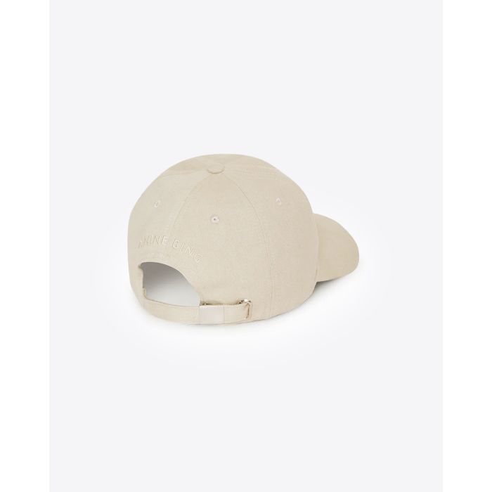Casquette Jeremy Anine Bing beige. Vue dos. 