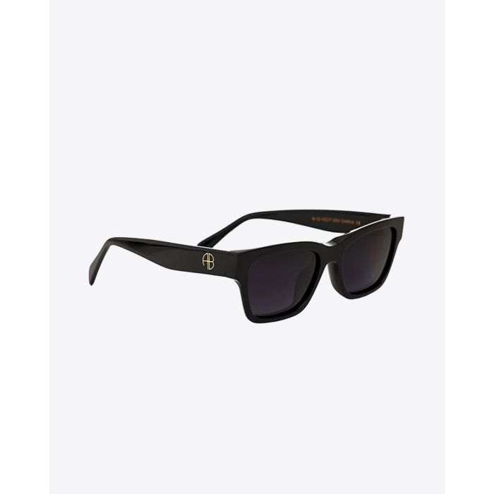 Anine Bing Lunettes de Soleil Daria Noires. Profil. 
