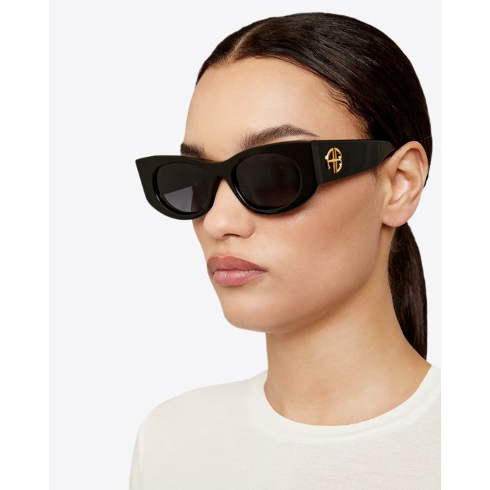 Anine Bing Lunettes de Soleil Madrid Noir