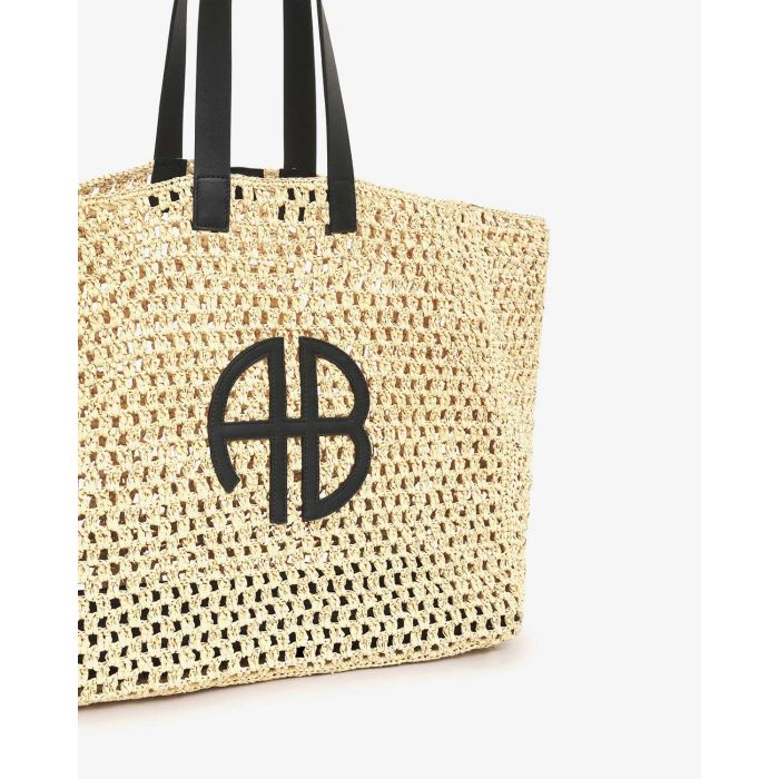 Sac large Rio Anine Bing tissé naturel. 