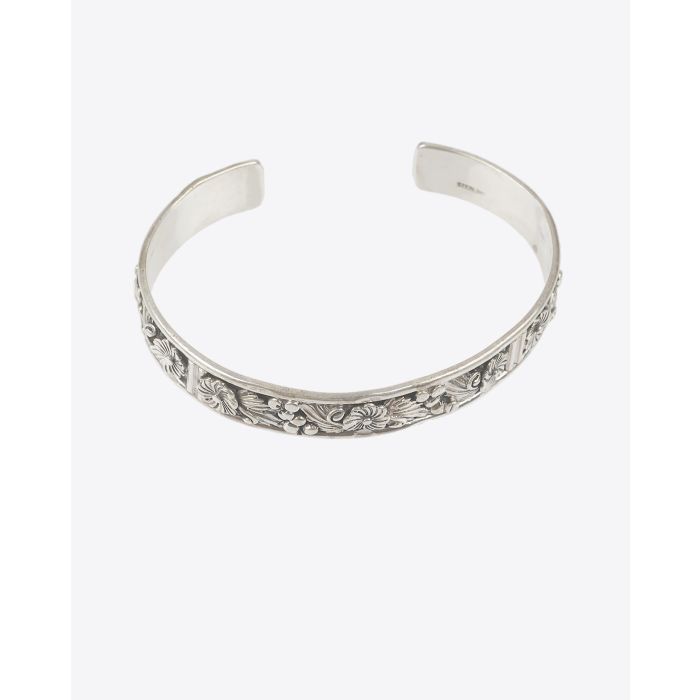 Bracelet en argent ciselé Harpo Paris 