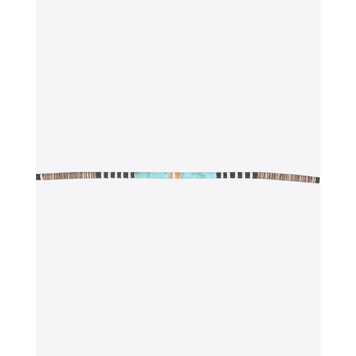 Collier court perles multicolores Pueblo Harpo Paris 
