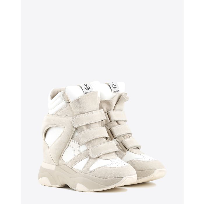 Sneakers Balskee Isabel Marant blanches. 
