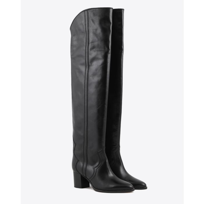 Isabel Marant Chaussures Cuissardes Remine - Black