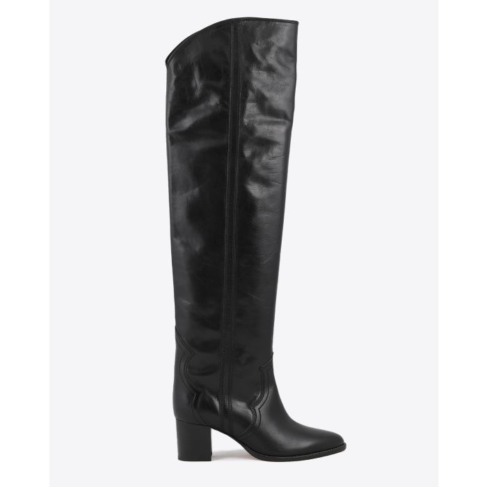 Isabel Marant Chaussures Cuissardes Remine - Black