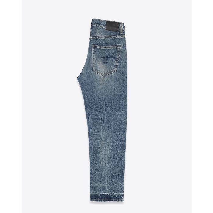 Jeans R13 Denim Collection Boyfriend Jean Jasper W/Let Down Hem