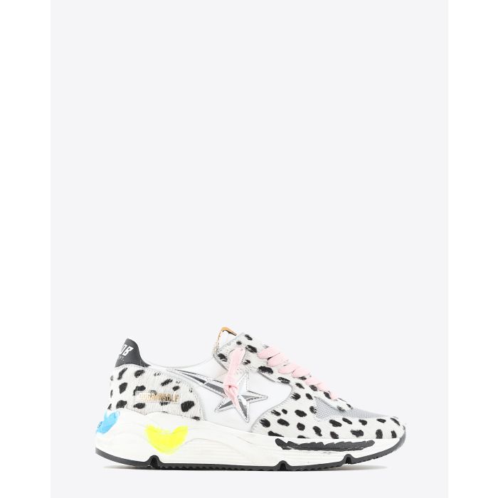 Sneakers Femme Running Sole Golden Goose à pois. 
