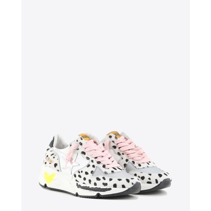 Sneakers Femme Running Sole Golden Goose à pois. 
