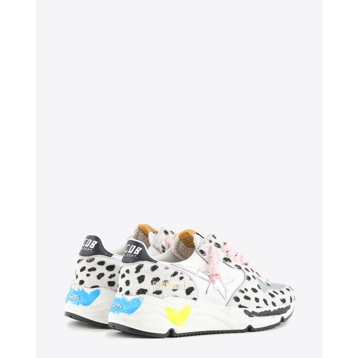 Sneakers Femme Running Sole Golden Goose à pois. 
