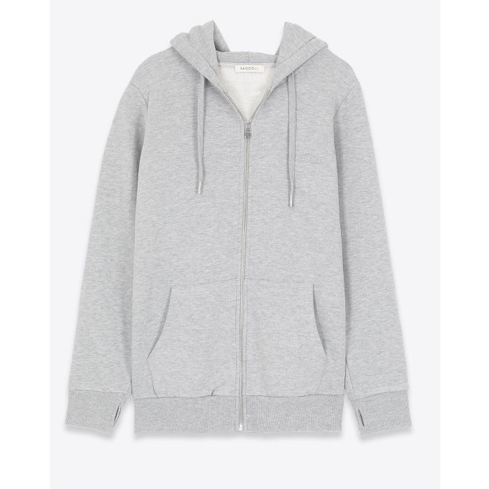 Veste Femme Oversized Hoodie Ragdoll LA grise. 
