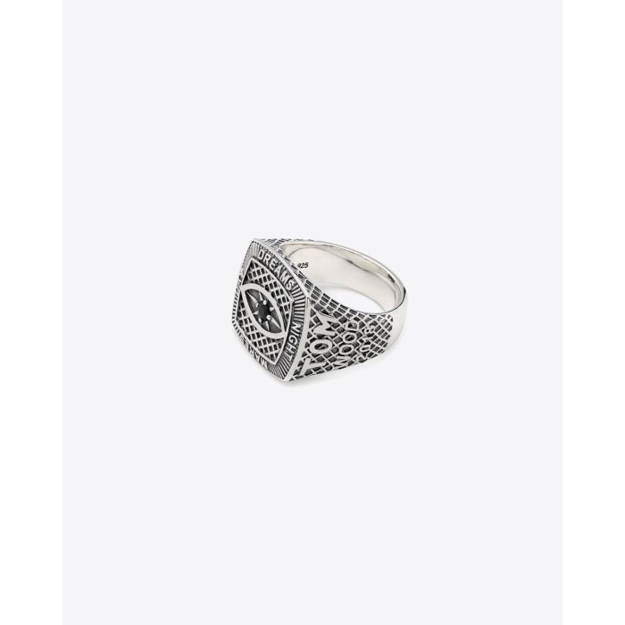 Bague chevalière Champion ring en argent Tom Wood Project 